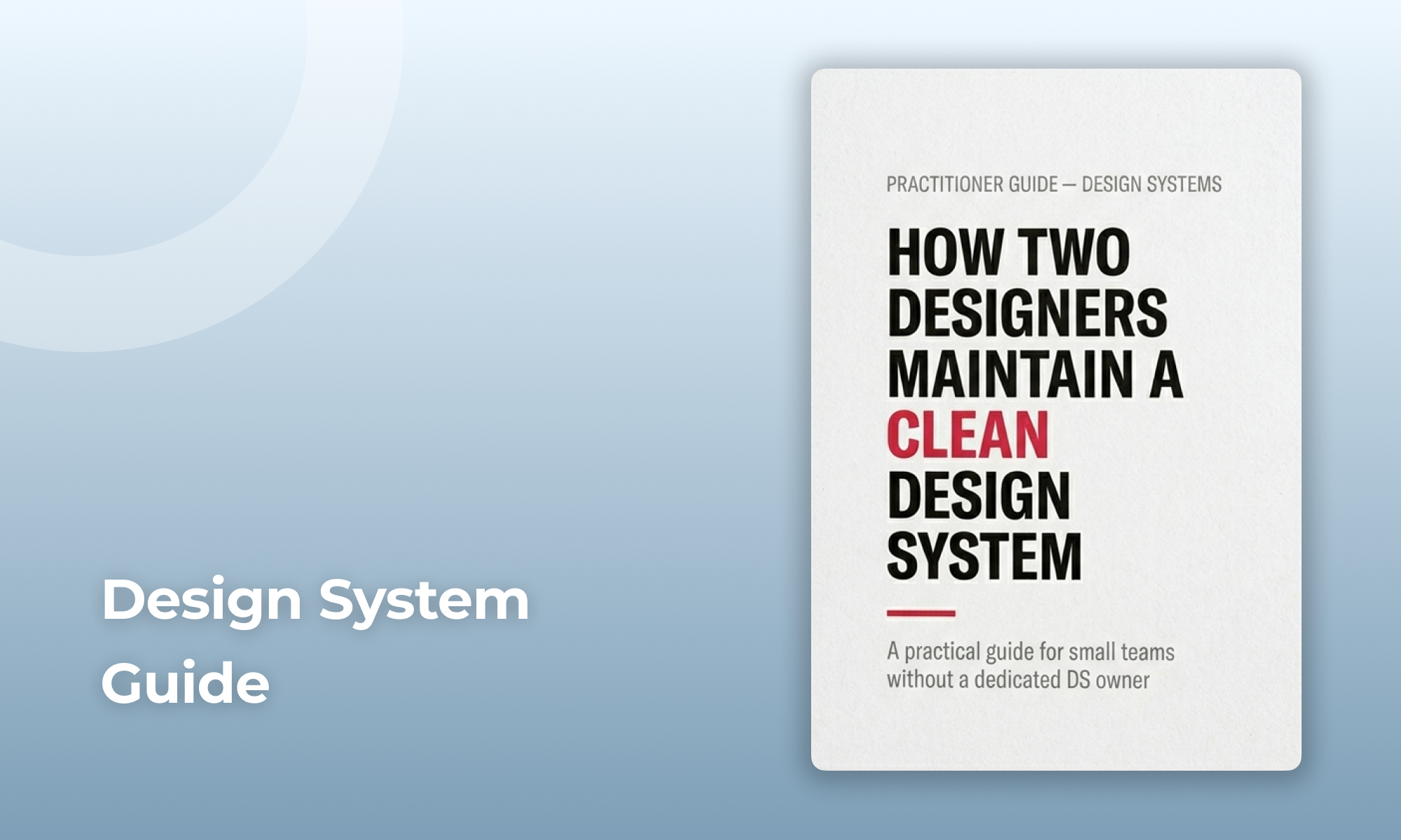 Design System Guide – Bild 1